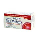Equate, Children's Pain Reliever, Bubblegum Flavor, Ages 2-6, 30 Tablets, Meltaways Acetaminophen