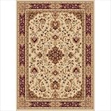 Madlena Ivory / Red Oriental Rug Size: 7'10