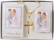 Wedding Gift Set in English, with Missal and Crystal Rosary with Case