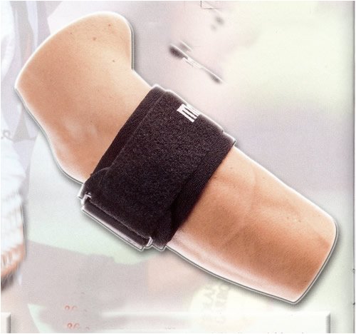 McDavid Tennisarmbandage, Schwarz, Universalgröße