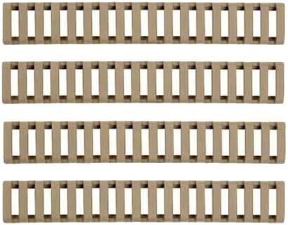 IEMNA Rubber Covers /Rubber Mounts /Rubber Rail Guard with Flexible Adjustment for Picatinny Rails and Weaver Rails