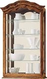 HOWARD MILLER VANCOUVER 2 WALL CURIO OAK