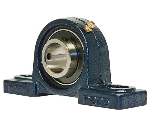 UCP205-Pillow-Block-Mounted-Bearing-2-Bolt-25mm-Inside-Diameter-Set-screw-Lock-Cast-Iron-Metric