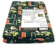 University of Miami Canes Hurricanes Logo Table Cover Rectangle 54x90 Tablecloth Cotton with WATERPROOF LINING UNDERSIDE