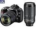 D90 Kit 18-105mm f/3.5-5.6G ED VR + 70-300 VR (18-105mm VR Linse, 70-300 VR Linse) D90 Kit 18-105mm f/3.5-5.6G ED VR + 70-300 VR (18-105mm VR Linse, 70-300 VR Linse)