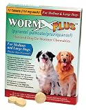 Worm X Plus for Large Dogs over 25 Lbs 12ct
