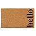Calloway Mills 102611729NBB Vertical Hello Doormat, 17
