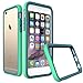 iPhone 6s Case [Green] RhinoShield CrashGuard Bumper [11 Ft Drop Tested] No Bulk [EggDrop Technology] Thin Lightweight Protection [Includes Back Transparent Skin] Also fits iPhone 6