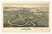 Historic Latrobe, Pennsylvania, c. 1900, Bird's Eye View Map (S) (WS)