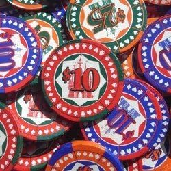 162 Milk Chocolate Poker Casino Chips!