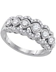 0.81CTW-DIA FASHION RING