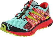 Salomon Women's XR Mission Running Shoe,Celedon/Papaya/Pop Green,6.5 M US
