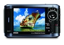 Epson P-6000 80GB Multimedia Storage Drive, Photo Viewer and Audio-Video Player w/ 4-Inch LCD