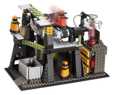 gadget geek - doctor who character building coffret usine dalek import royaume uni