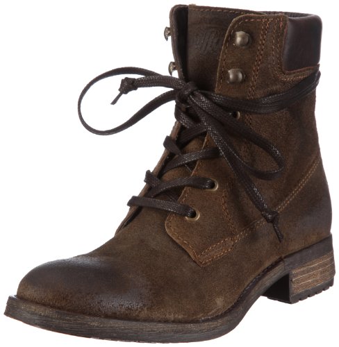Buffalo London ES 11057 OLD SUEDE GARDA 122949, Damen Stiefel, Braun (ROCK 02), EU 37