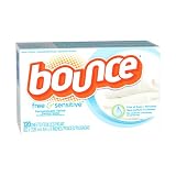 Bounce Free and Sensitive Fabric Softener Sheets, 120-Count Boxes (Pack of 3)