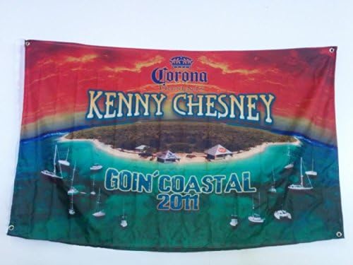 Kenny Chesney Corona Presents Goin' Coastal 2011 Tour Flag