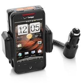 Advanced Car Mount System FM Transmitter & Charger for ANDROID Phones - HTC, Google, T-Mobile, Motorola, Samsung