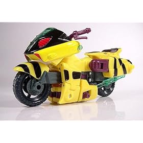 Transformers Energon RAPID RUN Deluxe Motorcycle w/2 Mini-Cons Figures
