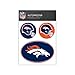NFL Denver Broncos Medium Decal Pack