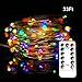 Dimmable String Lights, Aottom 33ft/10m Copper Wire LED String Lights,100 LEDs Christmas Lights with Remote Control For Garden, Patio, Wedding (Colorful)