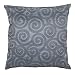 Home Snail Suede Quilt Toss Pillow - Blue (20x20")