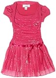 Amy Byer Girls 2-6x 2fer Ity Shirred Bodice With Shrug