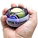 NSD Power Winners Lit Spinner Gyroscopic Wrist and Forearm Exerciser Featuring Digital LCD Counter and LED Light, Purple