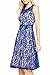 Womens Fashion Sleeveless Lace Fit Flare Sweatheart Bow Dress (Plus Size) USA