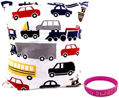 Printing Baby Cloth Diaper Wet Dry Bags L26 Color: Car, Model: