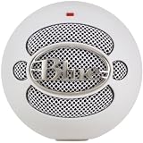 Blue Microphones Snowball USB Microphone (Textured White) ~ Blue Microphones