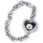 NFL Women's FH-PIT Heart Collection Pittsburgh Steelers Watch $59.95