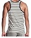 CIC Collection Mens Stripe Hot Sleeveless Vest Tank Top