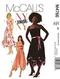 McCall's 4766 sewing pattern makes Juniors Prom or Party Dresses size 3-10 OOP