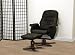 New Leather Massage Chair With Ottoman 9 Functions With Heat