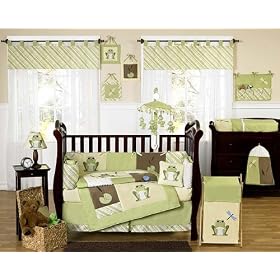 Leap Frog Baby Bedding - 9 pc Crib Set