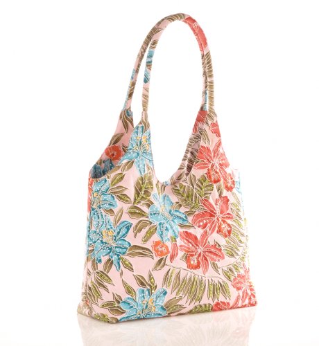 Per Una Floral Beaded Shopping Bag