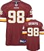 Brian Orakpo Jersey: Reebok Authentic Burgundy #98 Washington Redskins Jersey
