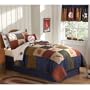 Classic Sports Twin Quilt with Pillow Sham