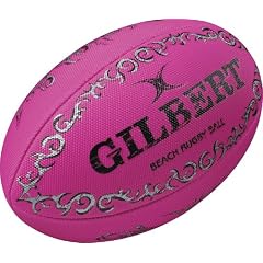 Gilbert Beach Rugby Ball Pink - Gr.5