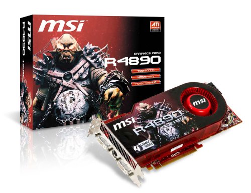 MSI Radeon HD 4890 1 GB GDDR5 Video Card  R4890-T2D1G OC [Retail] On Sale