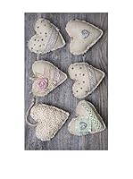 Huella deco Alfombra Bañada en Vinilo (Gris/Multicolor)