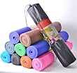 Yoga Mat + CARRY BAG - Exercise, Gym, Pilates, Padded 6mm Thick 9 Colours To Choose From By Macallen TM