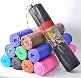 from Macallen TM Yoga Mat + CARRY BAG - Exercise, Gym, Pilates, Padded 6mm Thick 9 Colours To Choose From By Macallen TM