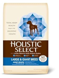 Holistic Select Natural Dry Dog Food, Large and Giant Breed Chicken Meal Recipe, 30-Pound Bag Holistic Select Natural Dry Dog Food, Large and Giant Breed Chicken Meal Recipe, 30-Pound Bag