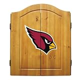 NFL Team Logo Complete Dart Cabinet Set Team: Arizona Cardinals
