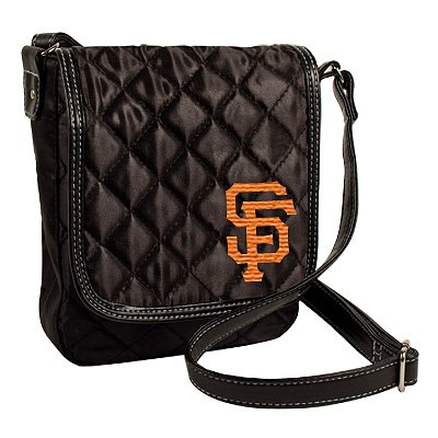 MLB San Francisco Giants Quilted Purse, Black