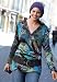 Jessica London Plus Size Satin Print Tunic