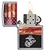 Zippo US Marines Street Chrome Lighters