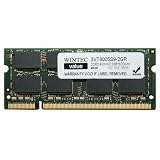 Wintec Value MHz 2GB SODIMM Retail 2Rx8 2 Not a Kit (Single) DDR2 800 (PC2 6400) 200-Pin SO-DIMM 3VT8005S9-2GR